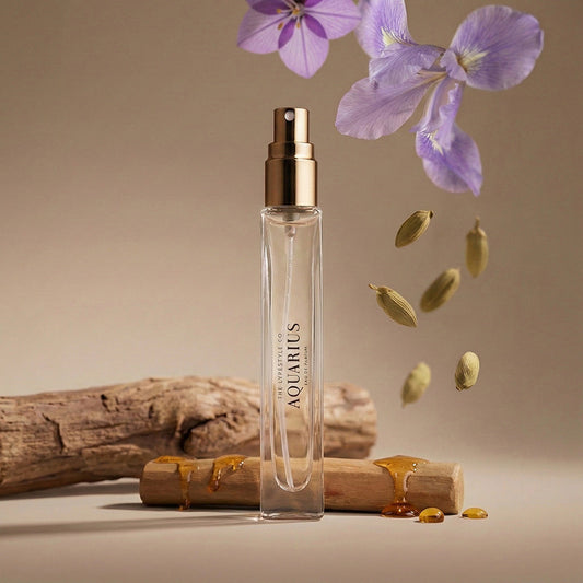 Aquarius Perfume: The Warm Woody Signature for the Visionary Woman
