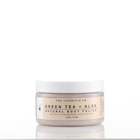 Green Tea and Aloe Natural Body Polish