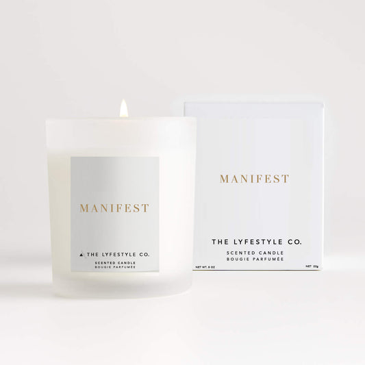 Manifest Candle